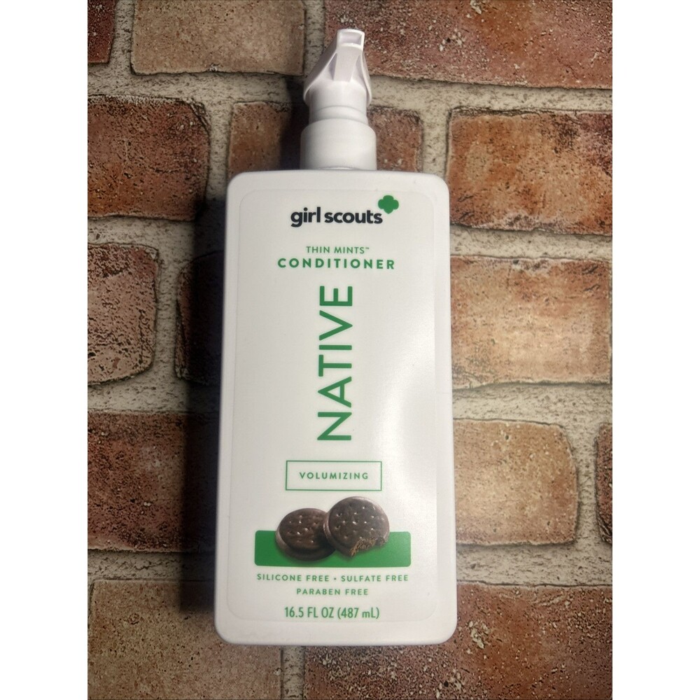New Native Girl Scouts Thin Mints Volumizing Conditioner 16.5 OZ